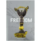 Записна книга А4, 96 аркушів клітинка тверда обкладинка Axent Freedom 8422-550-A  