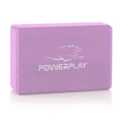 Блок для йоги PowerPlay 4006 Yoga Brick Фіолетовий 