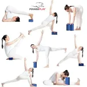 Блок для йоги PowerPlay 4006 Yoga Brick м'ятний 