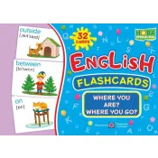 English : flashcards. Where you are? Where you go? Де ти? Куди рухаєшся? Набір карток англійською мовою 