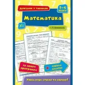 Довідник у таблицях. Математика 1-4 класи 