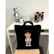 Екошопер Bookopt Teddy Bear - Be Excellent чорний (ВК4057)