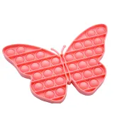 Іграшка-антистрес Pop it Метелик рожевий 