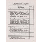 Календарне планування (за програмою Р. Шияна). 4 клас 2024-2025 н. р. 