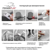 М'яч для фітнесу PowerPlay 4003 65см Зелений + насос  