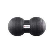 Масажний м'яч подвійний U-POWEX UP_1004 Epp foam peanut ball d8*16 см чорний 