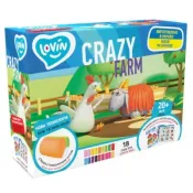 Набір для ліплення з тістом.Crazy Farm 