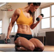 Набір гантелей PowerPlay 4121 в кейсі 9 кг 
