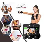 Набір гантелей PowerPlay 4121 в кейсі 9 кг 