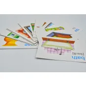 English: flashcards. My house / Набір карток. Англійська мова. Мій будинок 