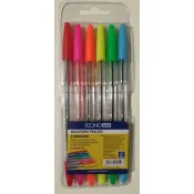 Набір кольорових ручок ECONOMIX Standart 6 шт 10510 