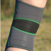 MadMax MFA-294 Zahoprene Knee Support Dark Grey/Green (1шт.) L 