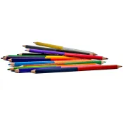 Олівці кольорові MARCO Duo 12 штук 24 кольори 4110-12CB 