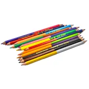 Олівці кольорові MARCO Duo 12 штук 24 кольори 4110-12CB 