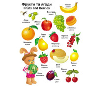 Перші слова малюка + англійська (Пегас) 