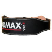 Пояс для важкої атлетики MadMax MFB-245 Full leather шкіряний Black L 