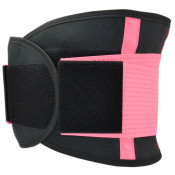 Пояс компресійний MadMax MFA-277 Slimming belt Black/neon pink M 