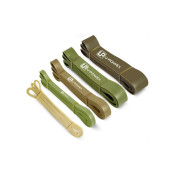 Резинові петлі для тренувань U-POWEX Pull up band set 5шт. (3.6-56.7kg) Olive 