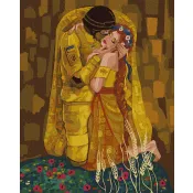Картина за номерами Ідейка Український поцілунок dragonfly_kc KHO4876 40х50 см 