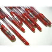 Ручка червона кулькова масляна Radius i-Pen 160427 
