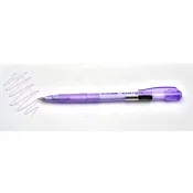 Ручка кулькова фіолетова автоматична PLUTON Е10119 