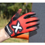 Рукавички для фітнесу MadMax MXG-101 X Gloves Black/Grey/Red M 