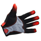 Рукавички для фітнесу MadMax MXG-101 X Gloves Black/Grey/Red M 