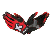 Рукавички для фітнесу MadMax MXG-101 X Gloves Black/Grey/Red M 