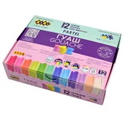Фарби гуашеві ZiBi PASTEL KIDS Line 12 кольорів x 20ml (ZB.6692) 