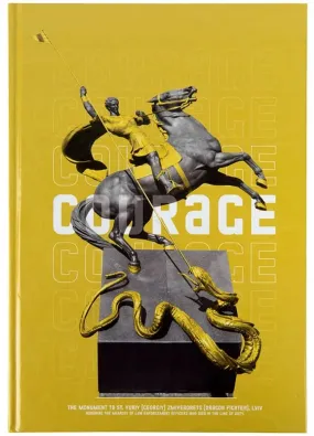 Записна книга А4, 96 аркушів клітинка тверда обкладинка Axent Courage 8422-552-A