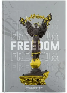 Записна книга А4, 96 аркушів клітинка тверда обкладинка Axent Freedom 8422-550-A 