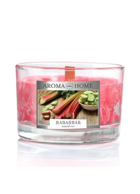 Ароматична свічка Aroma Home Unique Fragrances - Rabarbar 115 г