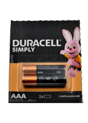 Батарейки Duracell AAА LR03 ( в упаковці 2 штуки) ціна за 1 штуку