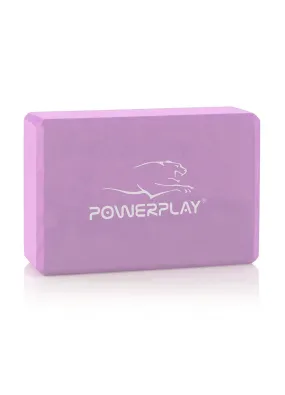 Блок для йоги PowerPlay 4006 Yoga Brick Фіолетовий