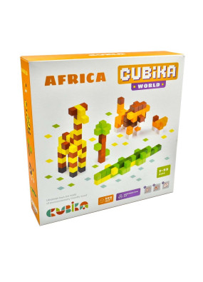 Дерев'яний конструктор Cubika World Африка 15306