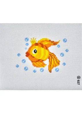Друк на тканині ДН627 Золота рибка