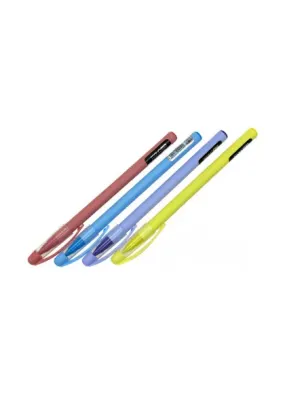 Ручка синя масляна ECONOMIX KISS 0,7мм (E10249)