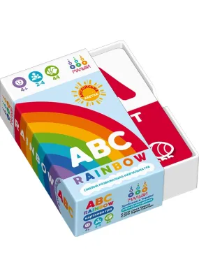 ABC rainbow. Англійська абетка Гра (MalvyGames)