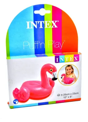 Іграшка для купання Intex 58590 Фламінго надувна від 2 років (пакет)