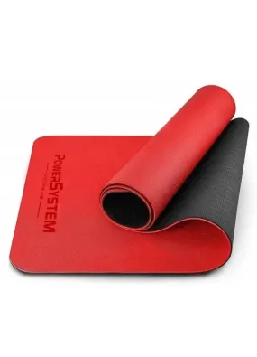 Килимок для фітнесу і йоги Power System Yoga Mat Premium PS-4060 Red 