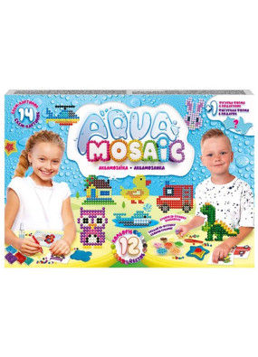 Креативна творчість Danko Toys Aqua Mosaic малий набір (AM-01-03)