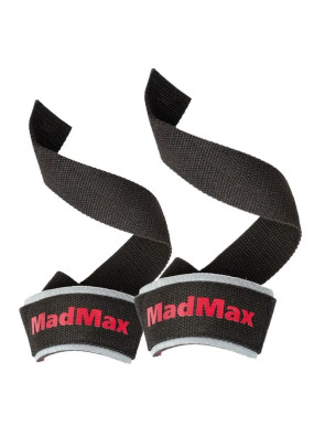 Лямки для тяги MadMax MFA-267 PWR Straps Black/Grey/Red