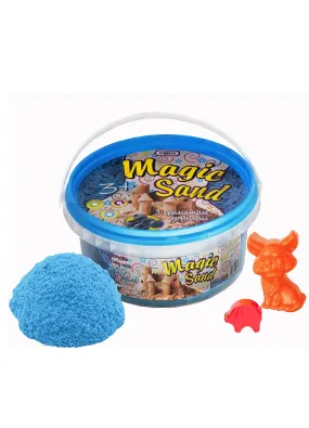 Magic sand блакитного кольору з ароматом чорниці відро 0,350 кг 370-10 Strateg