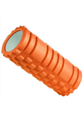 Масажний ролик (роллер) U-POWEX EVA foam roller (33x14см.) Orange