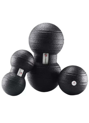 Набір масажних м'ячиків U-POWEX EPP Massage Ball (3 шт.) Black