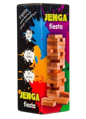 Настільна гра Jenga Fiesta українською мовою (30964)