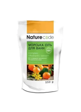 Морська сіль для ванн Nature Code Romantic dance 550г