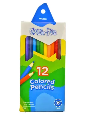 Олівці кольорові MARCO Colorite 12 шт 1100-12CB