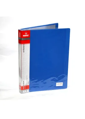 Папка з файлами Norma А4, 30 файлів, пластик, колір синій 5027-06N