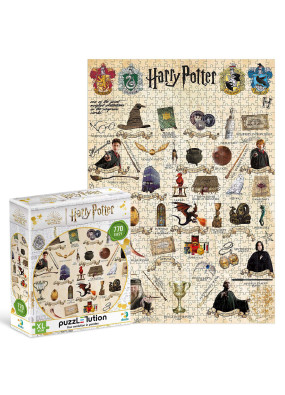 Пазл DodoToys Harry Potter Посібник для чарівників 200569 Easy-XL